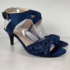 j renee navy blue dress shoes Sandals J Renee Dress Shoes Footwear J Renee Shoes Size 13 Sandal Shoe J  Renee Navy Blue Dress